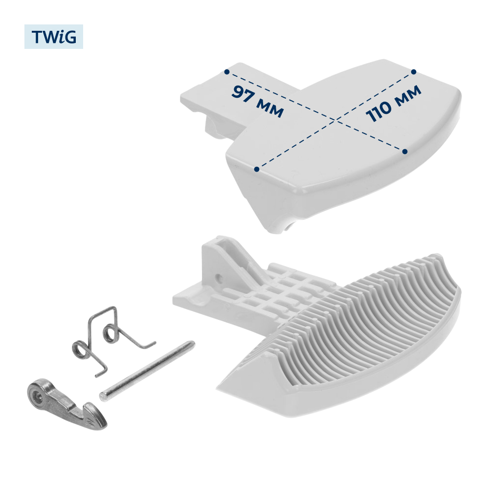 Ручка люка стиральной машины Indesit 259035