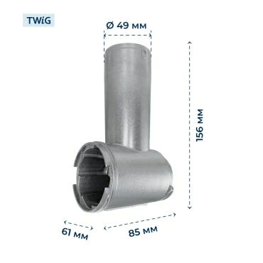 Корпус шнека, блок мясоприемника для мясорубки Moulinex SS-194174