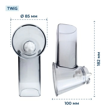 Корпус для конусных терок SS-193447 мясорубок Moulinex (XF930801)