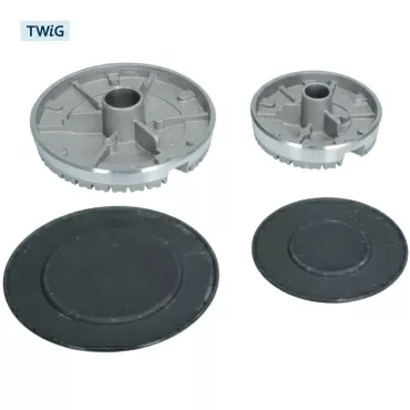 Комплект рассекателей с крышкой (4 шт.)