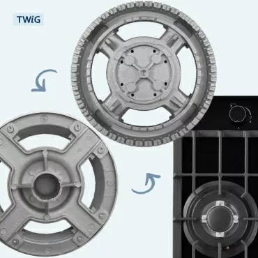 Рассекатель пламени (большой) для газовой плиты 126 мм