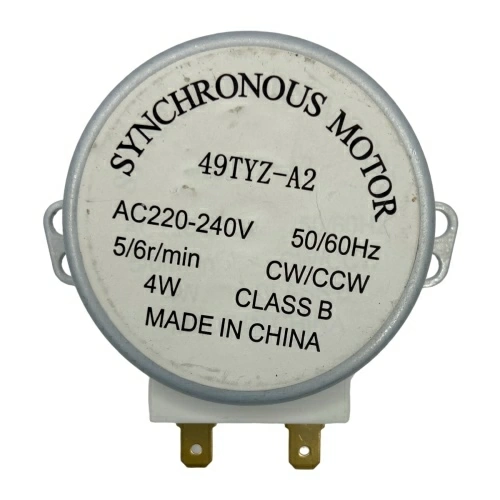 Мотор тарелки СВЧ 49TYZ-A2 4W 220V, микроволновки СВЧ