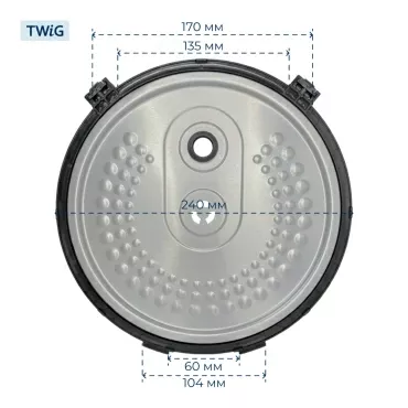 Крышка внутренняя для мультиварки Polaris, Redmond