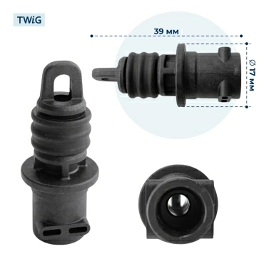 Коннектор парового бойлера для кофемашины Delonghi 5513216741