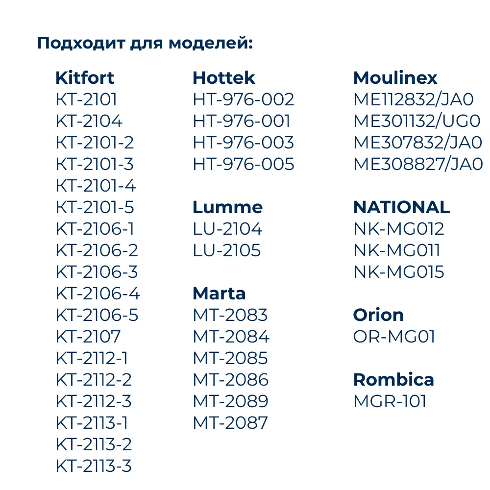 Решетка (диск, сетка) для мясорубки 53,5 мм с отверстиями 3 мм для паштета, с двумя выступами