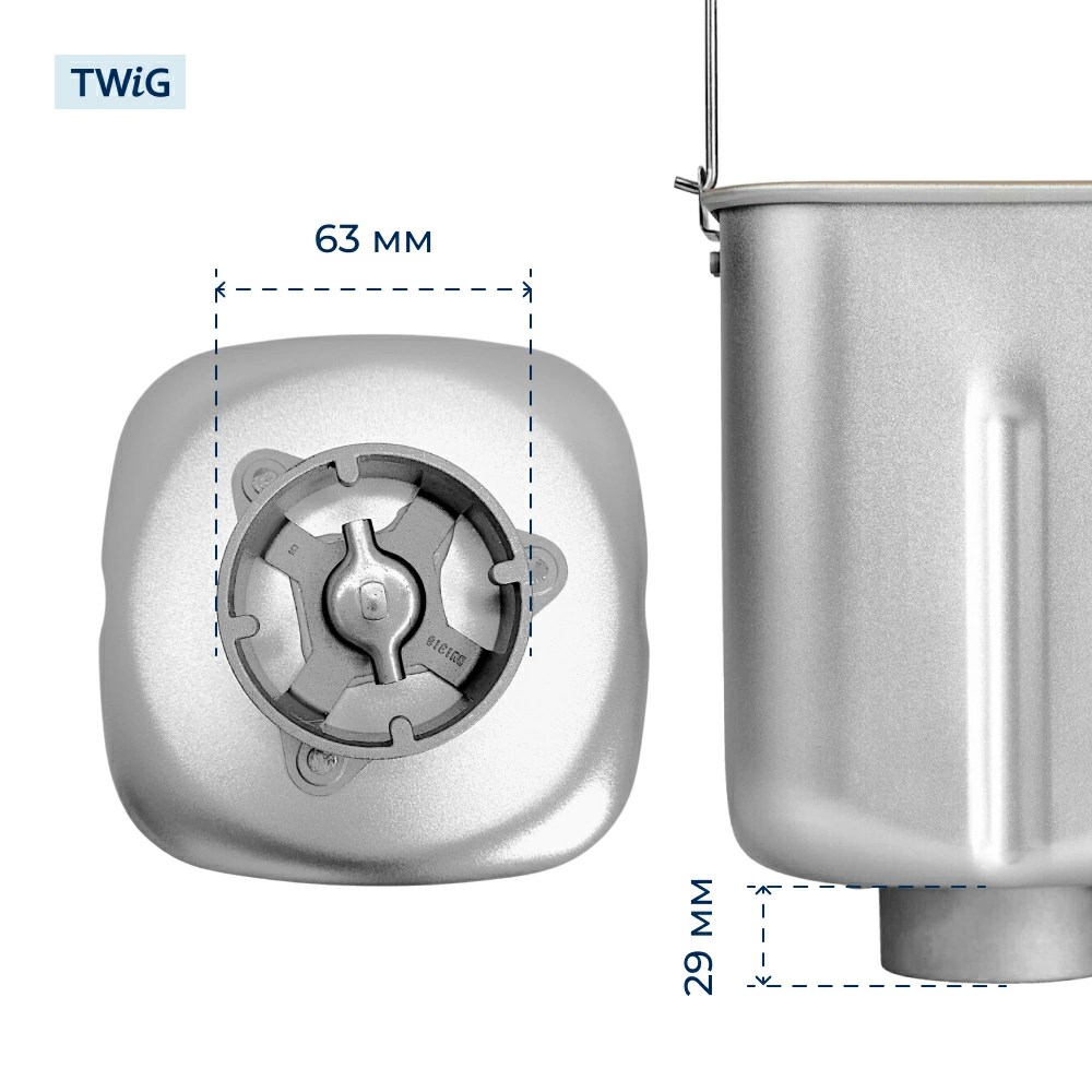 Ведро, емкость, чаша, форма для хлебопечки Gorenje 712767