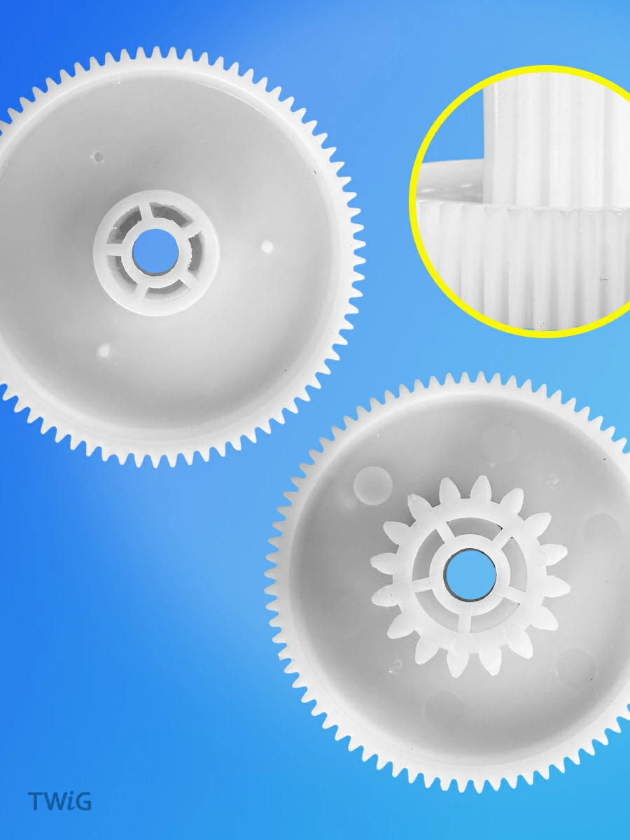 Шестерня средняя для мясорубки D = 32/80 мм, Z = 16/78 шт